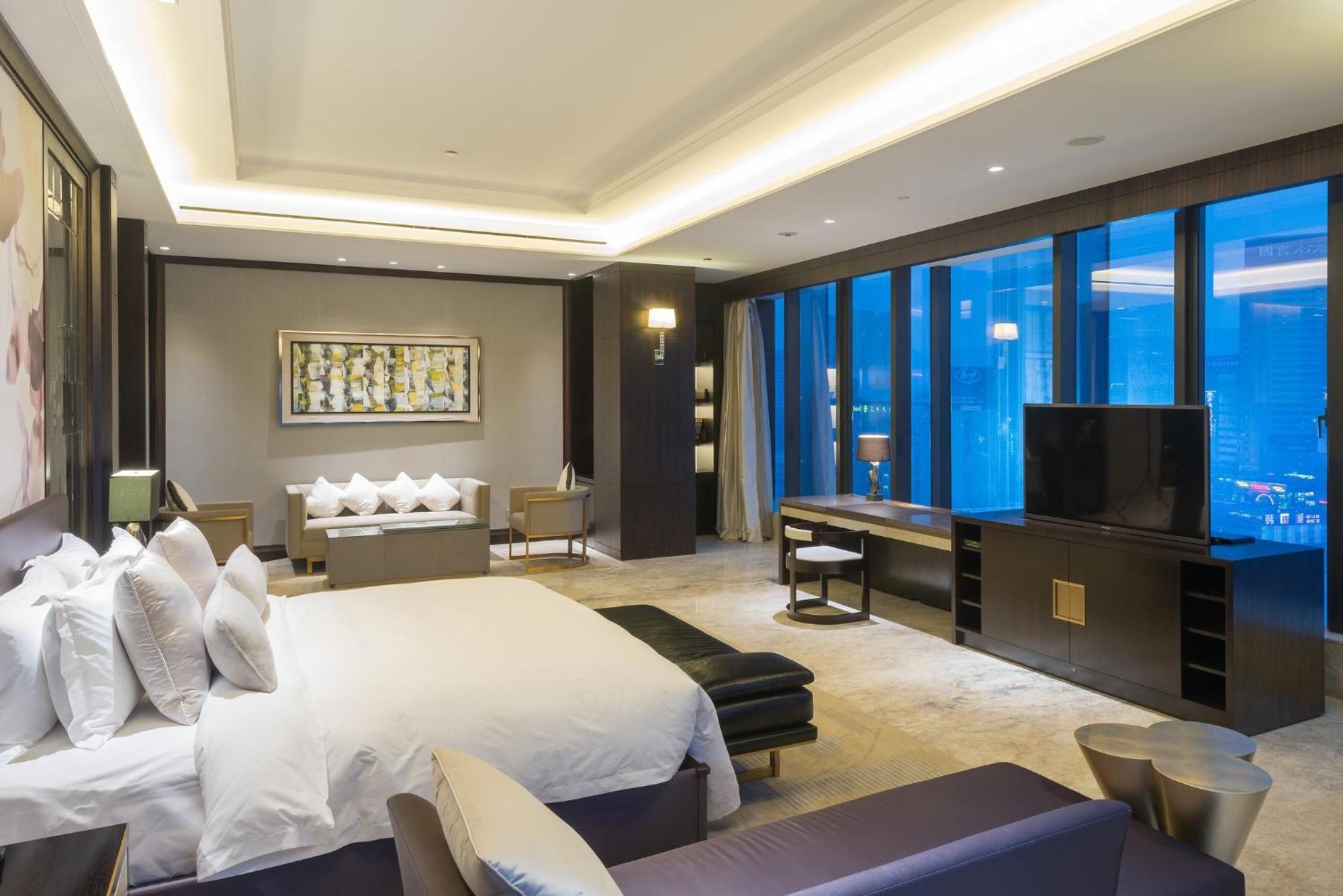 Intercontinental Jinan City Center By Ihg Esterno foto